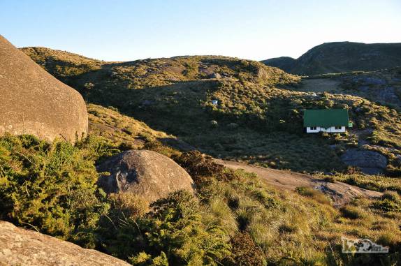 O refúgio do Castelo do Açu, no Parque Nacional da Serra dos Órgãos, no Rio de Janeiro